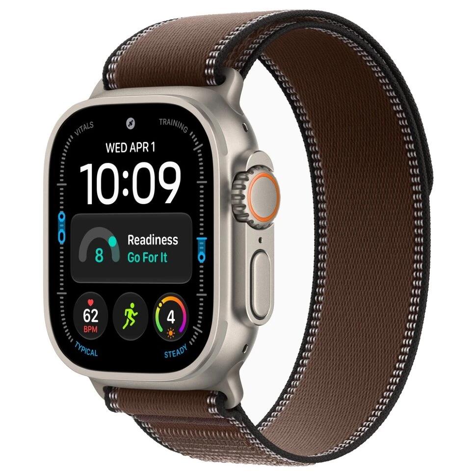 Умные часы Apple Watch Ultra 4 49mm Natural Titanium Case with Dark Umber Trail Loop (S/M)