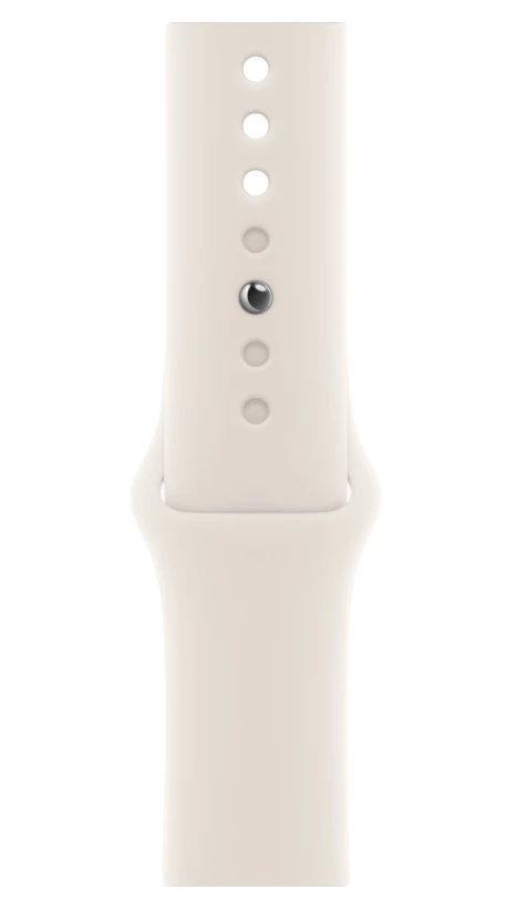 Умные часы Apple Watch SE 2024 44mm Starlight Aluminum Case with Starlight Sport Band (S/M)