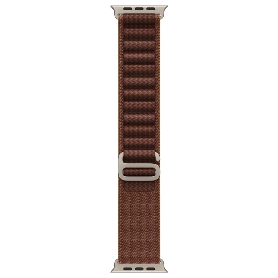 Умные часы Apple Watch Ultra 4 49mm Natural Titanium Case with Burgundy Alpine Loop (L)