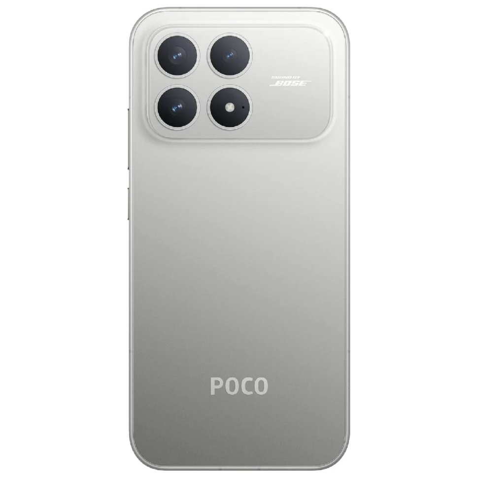 Смартфон Xiaomi POCO F8 Pro 12/256GB Серебро (Titanium Silver)