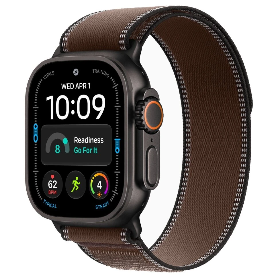 Умные часы Apple Watch Ultra 4 49mm Black Titanium Case with Dark Umber Trail Loop (S/M)