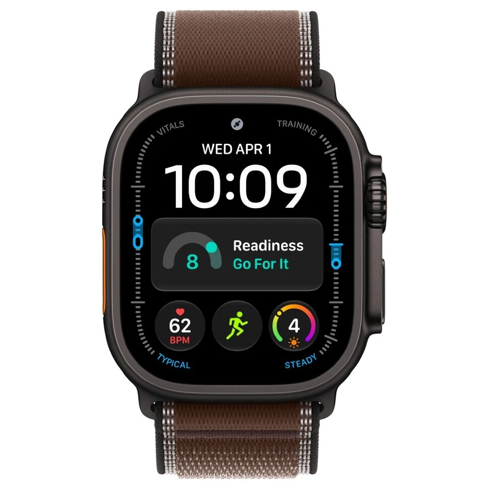 Умные часы Apple Watch Ultra 4 49mm Black Titanium Case with Dark Umber Trail Loop (S/M)