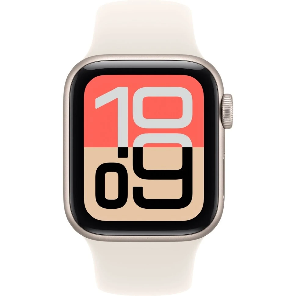 Умные часы Apple Watch SE 3 40mm Starlight Aluminum Case with Starlight Sport Band (M/L)