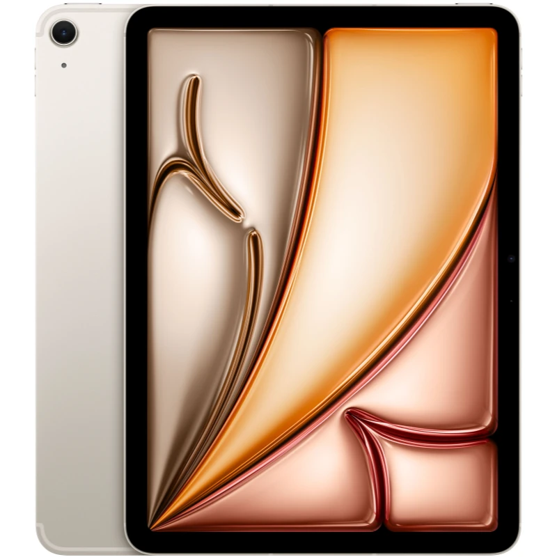 Планшет Apple iPad Air 11 (2025) 128GB Wi-Fi + Cellular Сияющая звезда (Starlight)