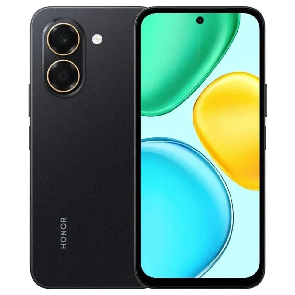 Смартфон HONOR X7e 6/256GB Черный (Midnight Black)