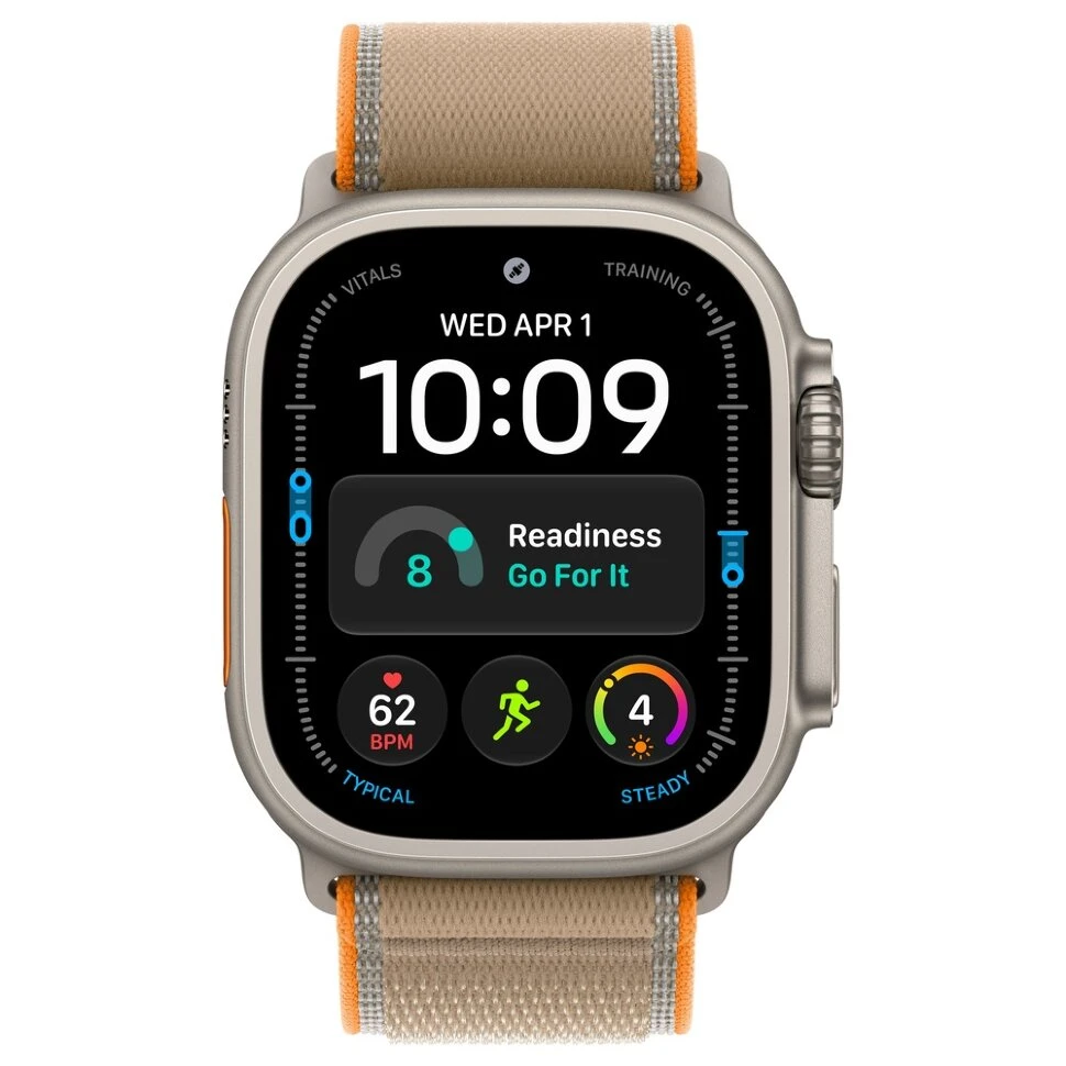 Умные часы Apple Watch Ultra 4 49mm Natural Titanium Case with Sand Trail Loop (M/L)
