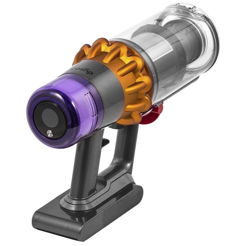 Вертикальный беспроводной пылесос Dyson V12 Detect Slim Absolute (SV46) Yellow/Nickel (EU)