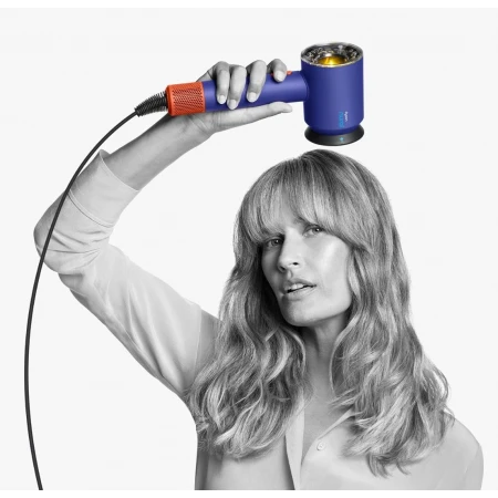 Фен Dyson Supersonic Nural HD16 Vinca Blue/Topaz Orange (Вилка EU)