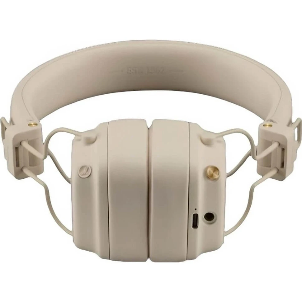 Беспроводные наушники Marshall Major V Кремовый (Cream)