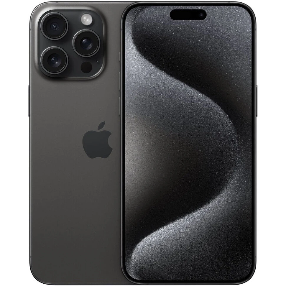 Смартфон Apple iPhone 15 Pro Max 512GB Черный титан (Black Titanium)