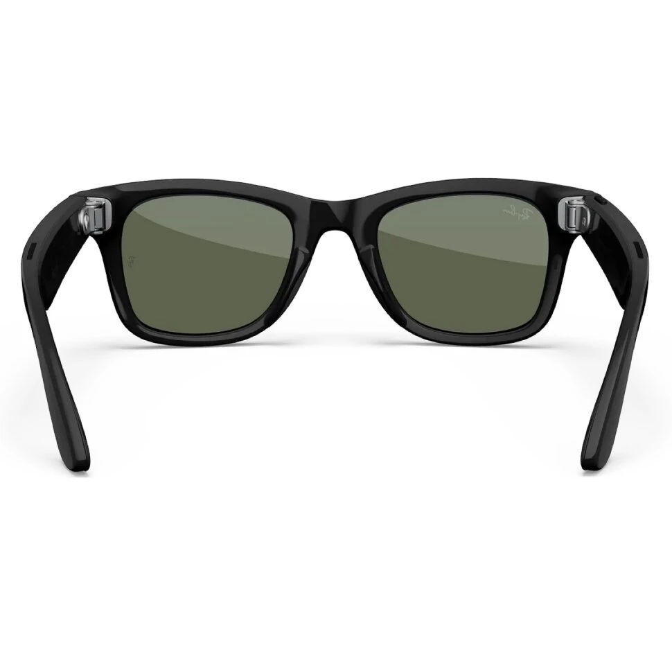Умные очки Ray-Ban Wayfarer (Gen 2) Shiny Black G-15 Green (M)