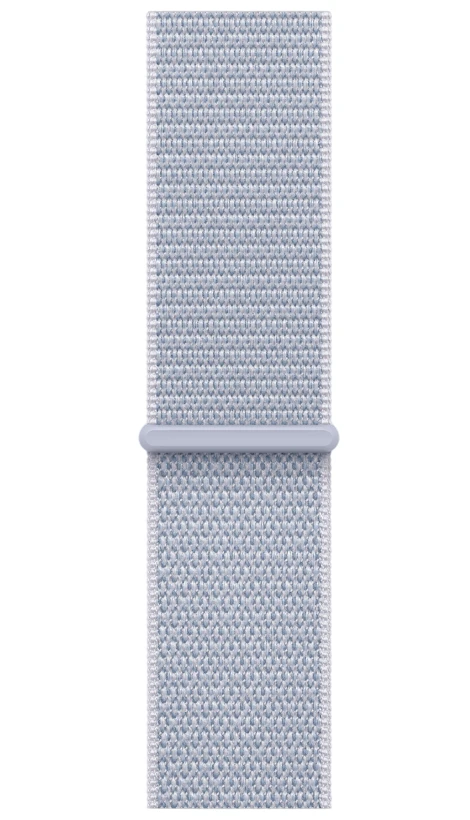 Умные часы Apple Watch SE 2024 44mm Silver Aluminum Case with Blue Cloud Sport Loop