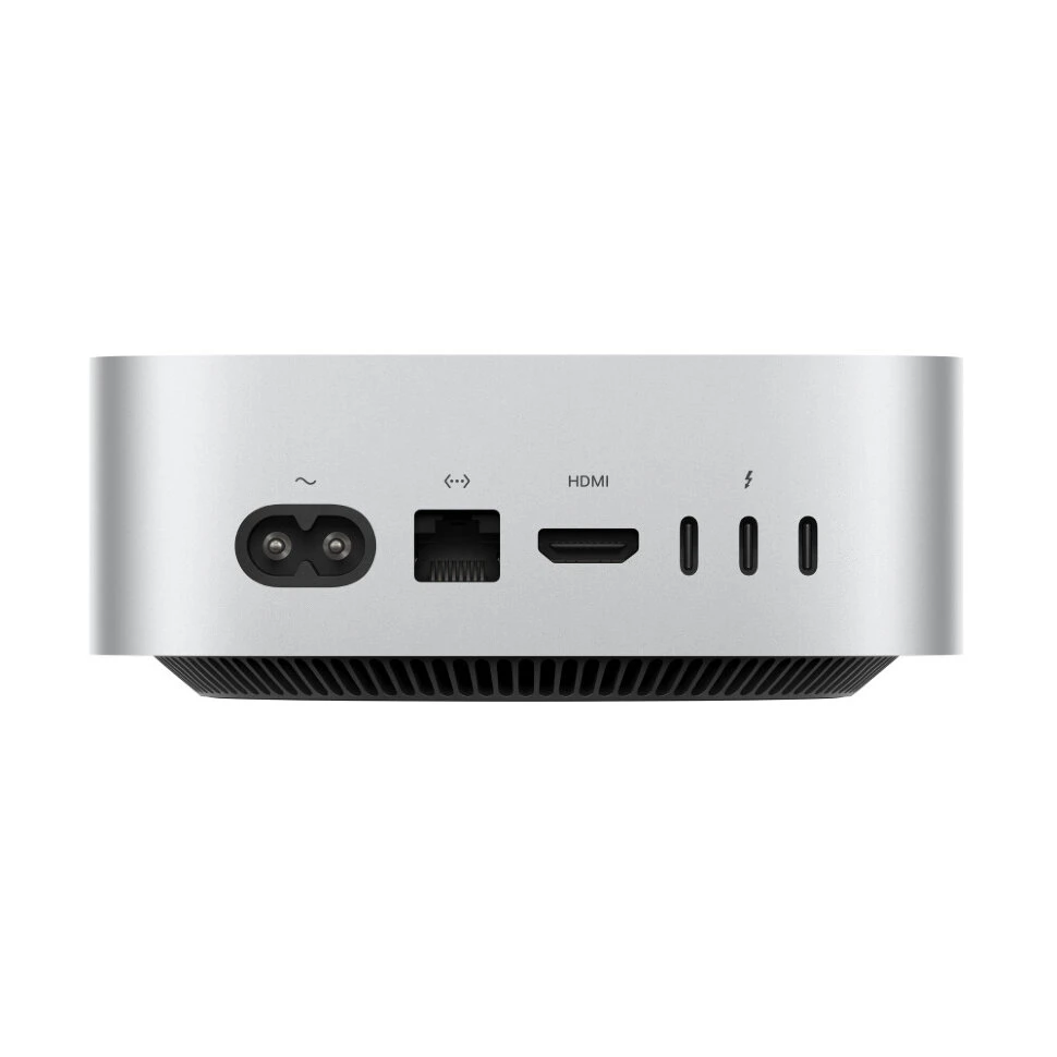 Настольный компьютер Apple Mac mini MU9D3 (M4 10-Core GPU, 16/256GB) Серебристый