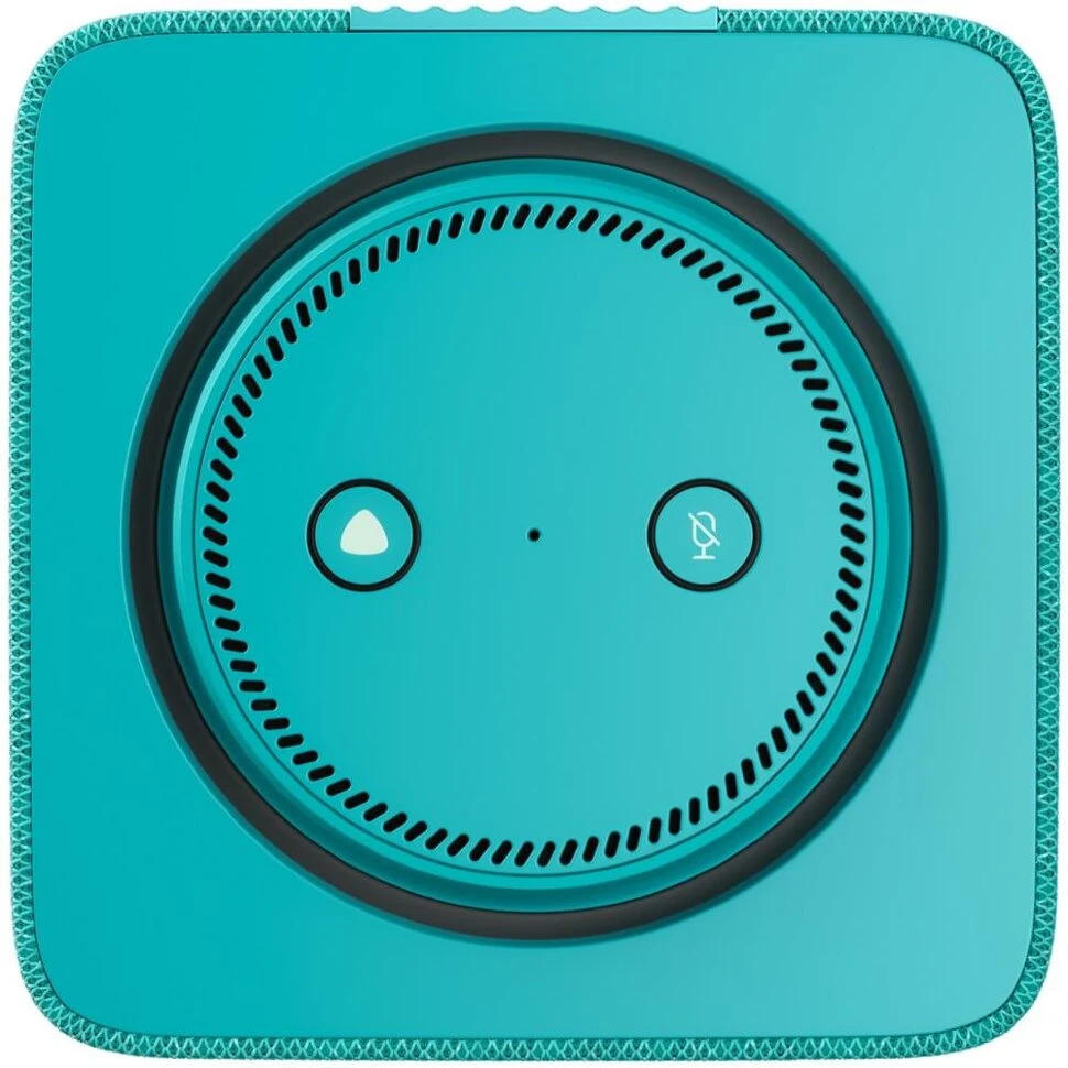 Умная колонка Яндекс Станция Макс с Zigbee Бирюзовый
