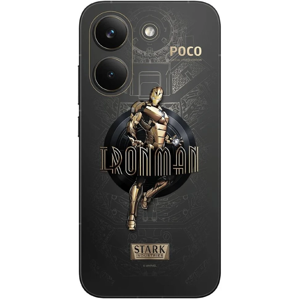 Смартфон Xiaomi POCO X8 Pro 12/512GB Iron Man Edition Черный (Black)