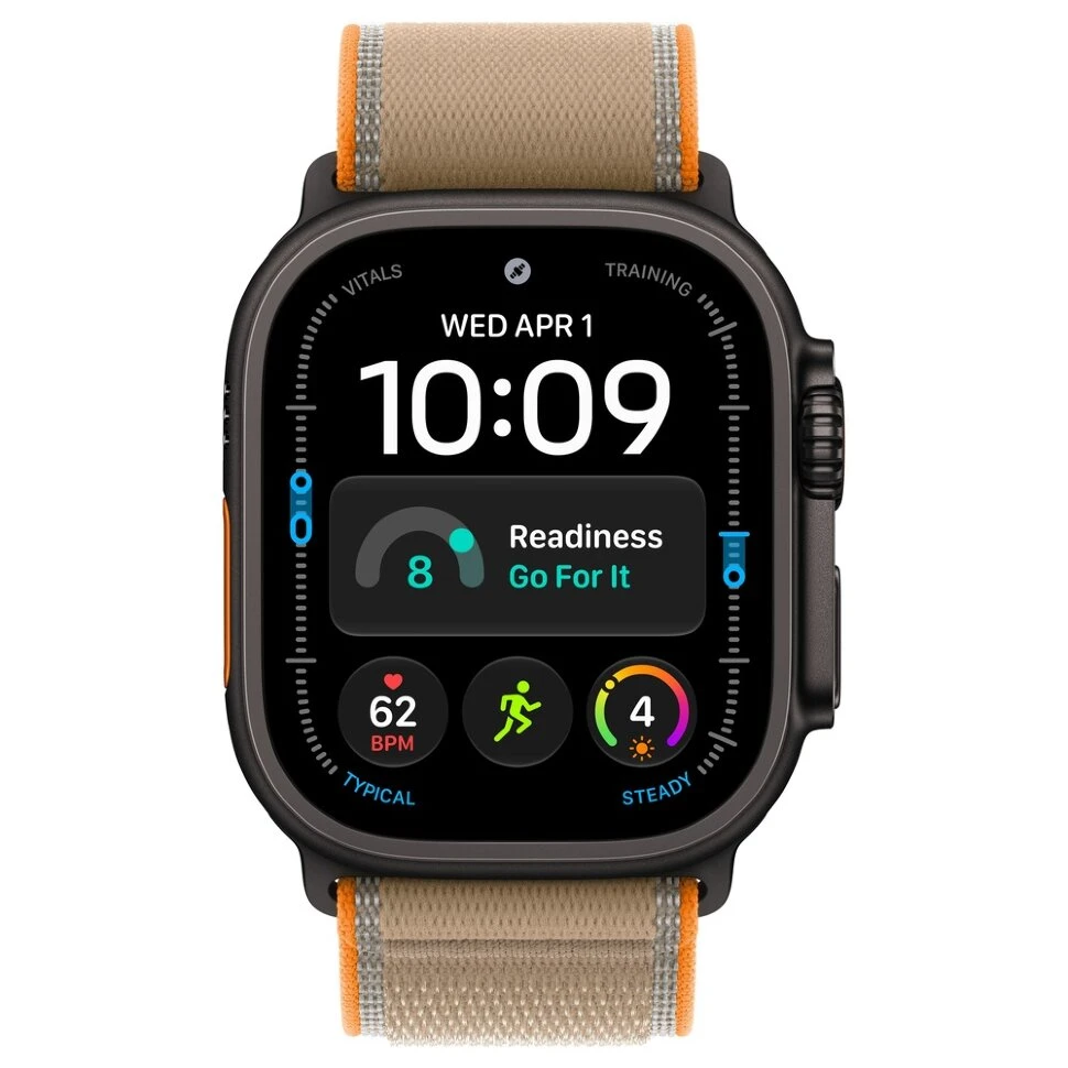 Умные часы Apple Watch Ultra 4 49mm Black Titanium Case with Sand Trail Loop (S/M)