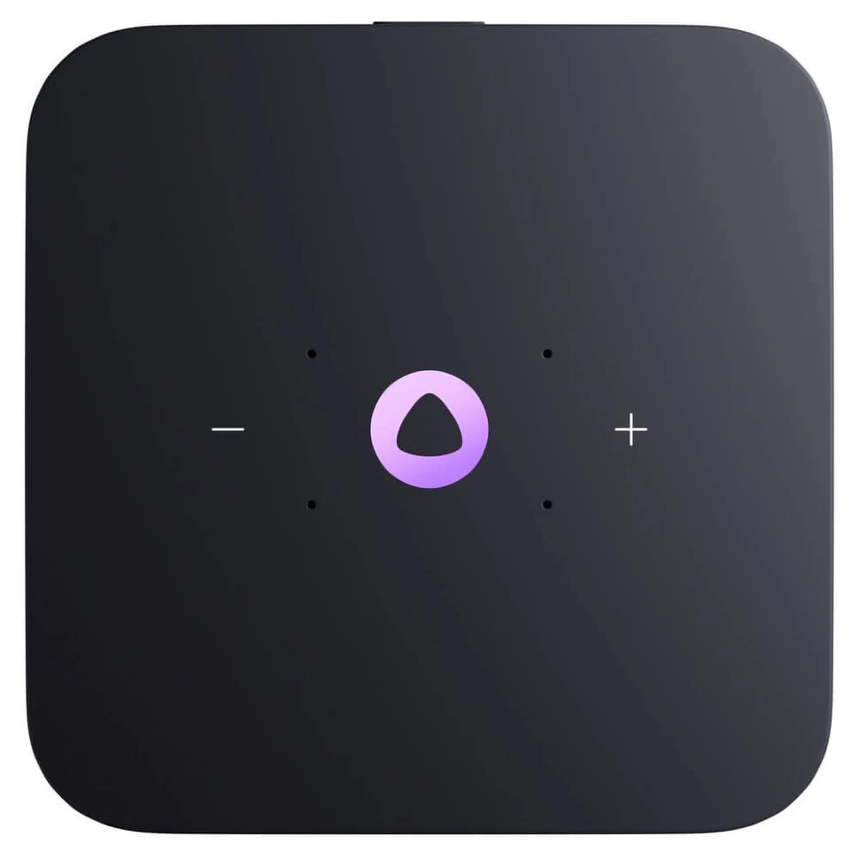 Умная колонка Яндекс Станция Миди с Zigbee Серый