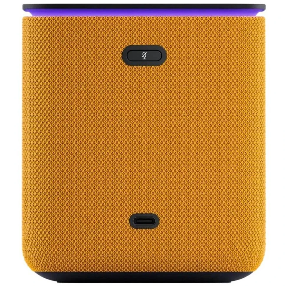 Умная колонка Яндекс Станция Миди с Zigbee Оранжевый