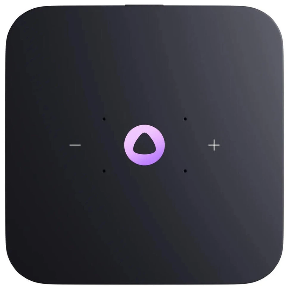 Умная колонка Яндекс Станция Миди с Zigbee Малиновый