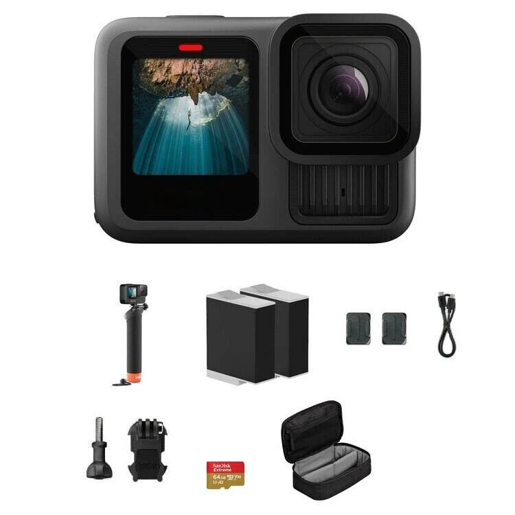 Экшн-камера GoPro HERO13 Accessory Bundle Черный (Black)