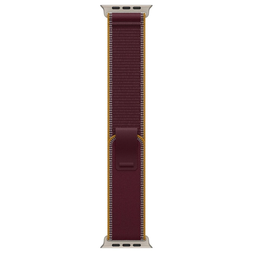 Умные часы Apple Watch Ultra 4 49mm Natural Titanium Case with Burgundy Trail Loop (M/L)