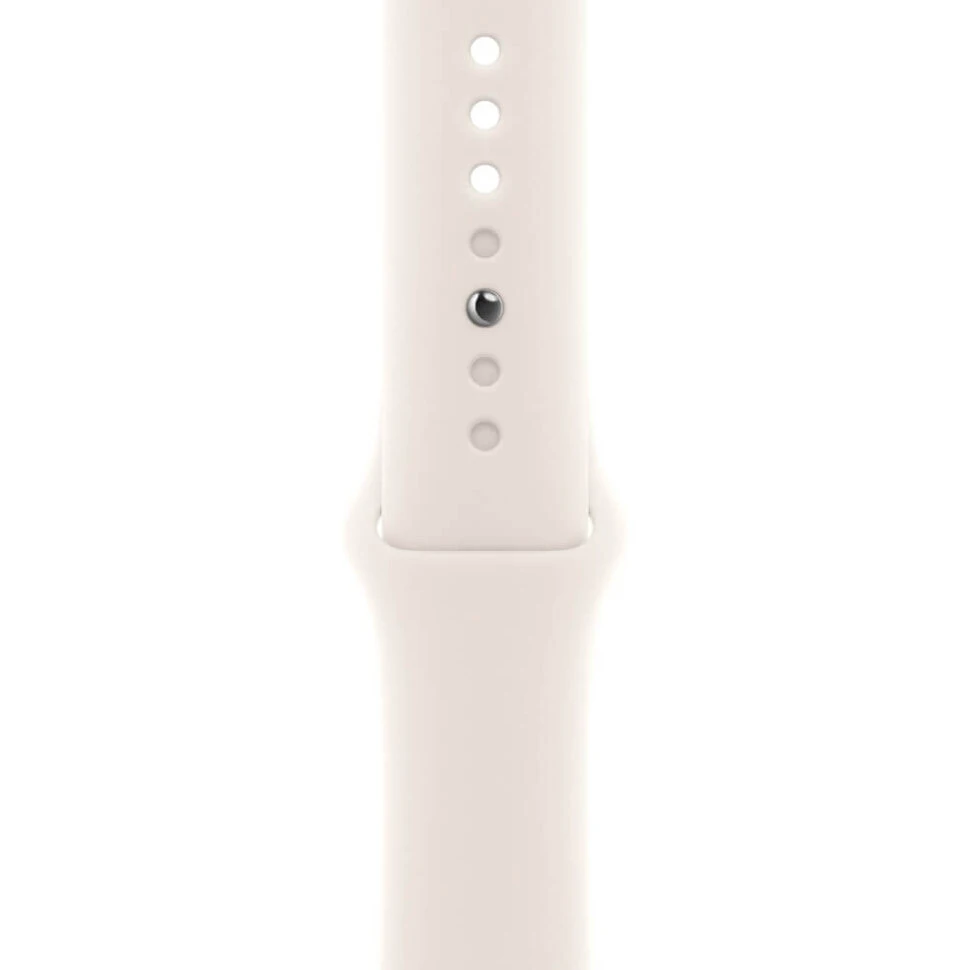 Умные часы Apple Watch Series 10 46mm Silver Aluminum Case with Starlight Sport Band (M/L)