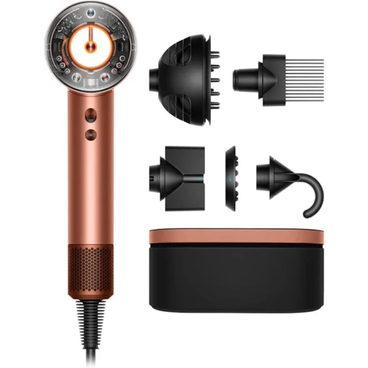 Фен Dyson Supersonic Nural HD16 Gift Edition Amber Silk (Вилка CN)