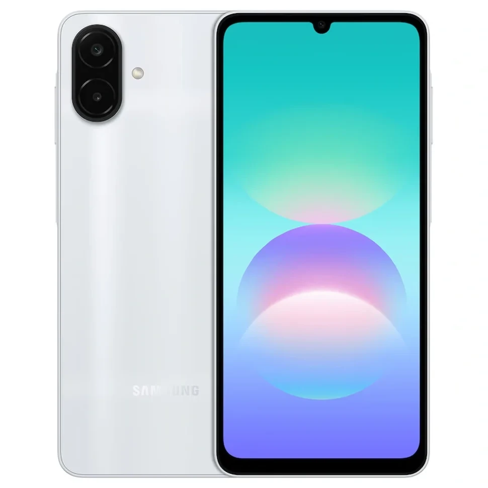 Смартфон Samsung Galaxy A08 4/64GB Серебристый (Silver)