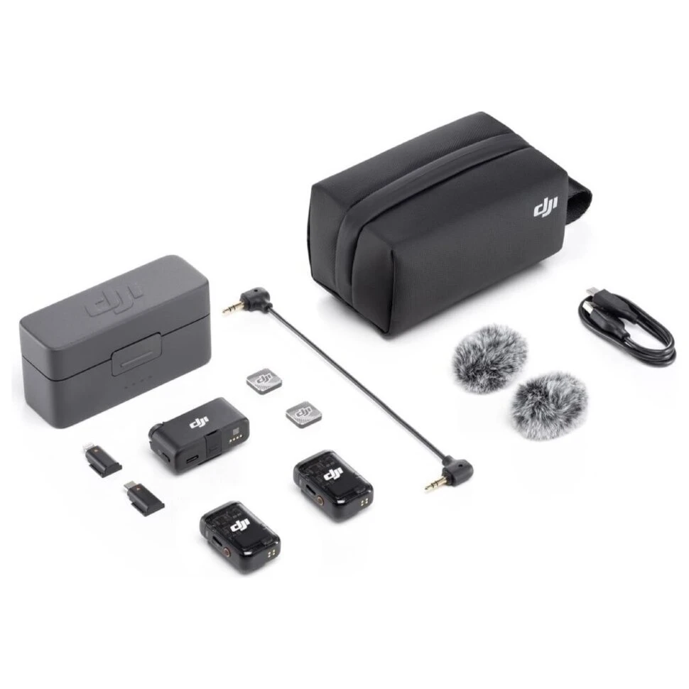 Беспроводной микрофон DJI Mic 2 (2 TX + 1 RX + Charging Case)