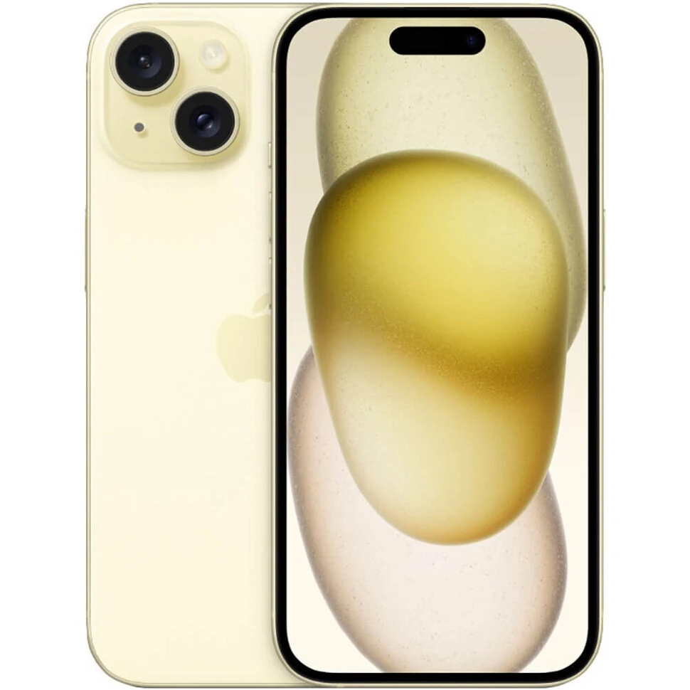 Смартфон Apple iPhone 15 128GB Желтый (Yellow)