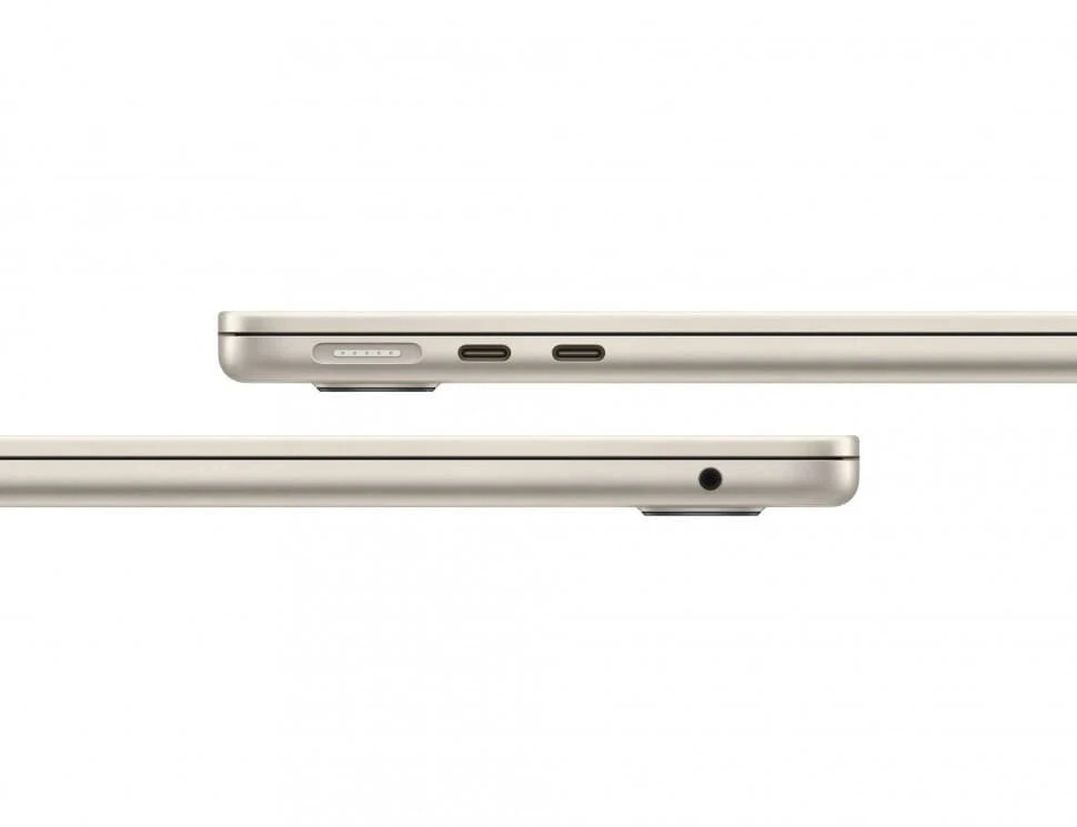 Ноутбук Apple MacBook Air 13 2025 MW0Y3 (M4 8-Core GPU, 16/256GB) Сияющая звезда (Starlight)
