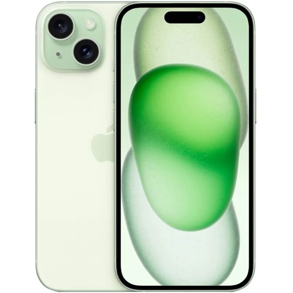 Смартфон Apple iPhone 15 128GB Зеленый (Green) eSIM