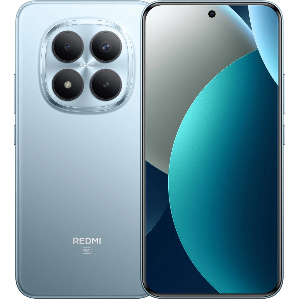 Смартфон Xiaomi Redmi Note 15 Pro+ 5G 8/256GB Голубой (Glacier Blue)