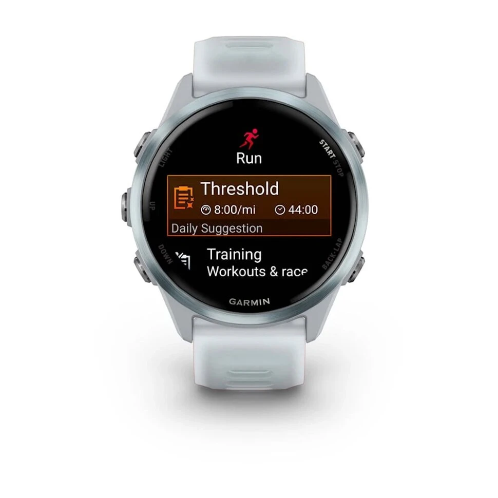 Умные часы Garmin Forerunner 570 42mm Cloud Blue Aluminum with Translucent Whitestone/Cloud Blue Band (010-02970-01)