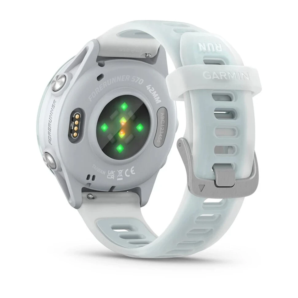 Умные часы Garmin Forerunner 570 42mm Cloud Blue Aluminum with Translucent Whitestone/Cloud Blue Band (010-02970-01)
