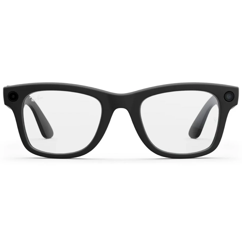 Умные очки Ray-Ban Wayfarer (Gen 2) Matte Black Clear (L)