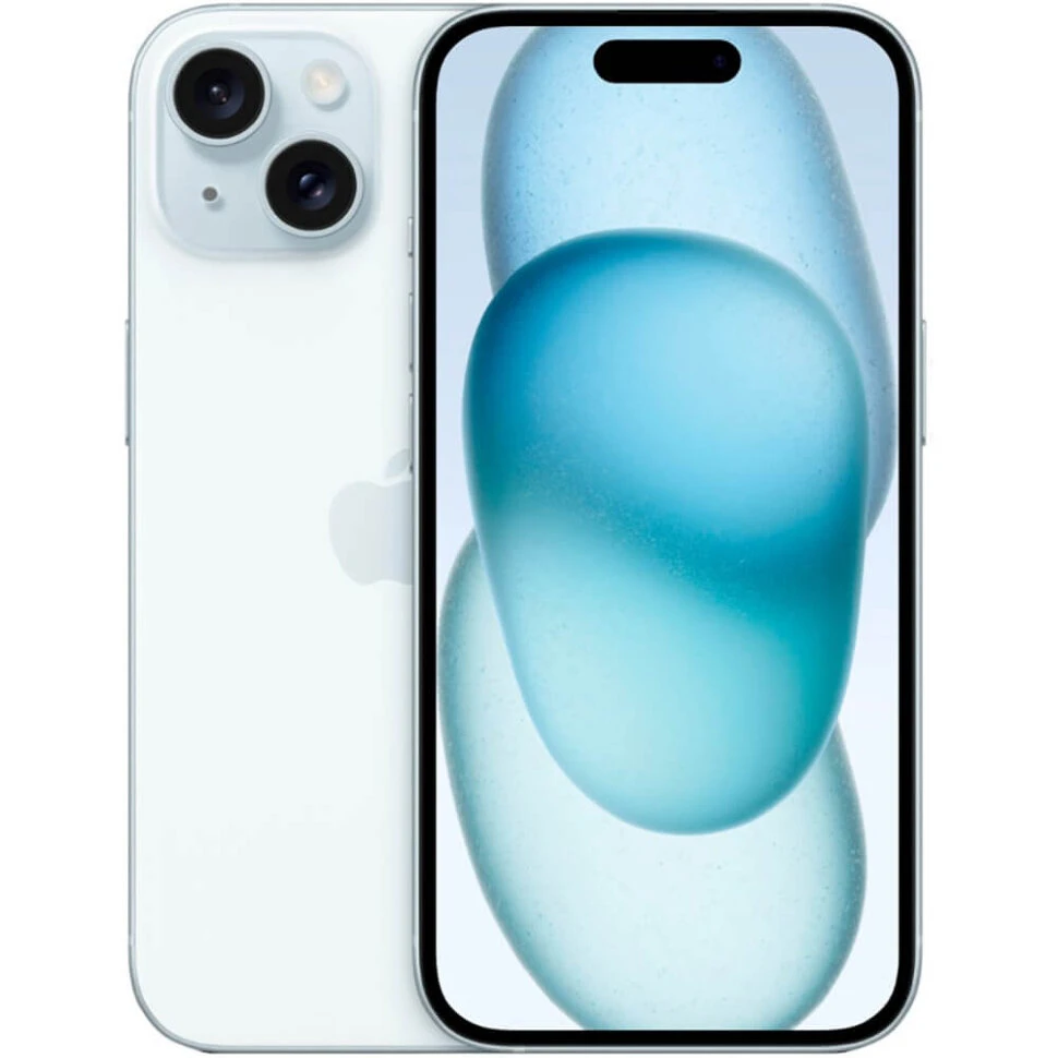 Смартфон Apple iPhone 15 256GB Голубой (Blue)