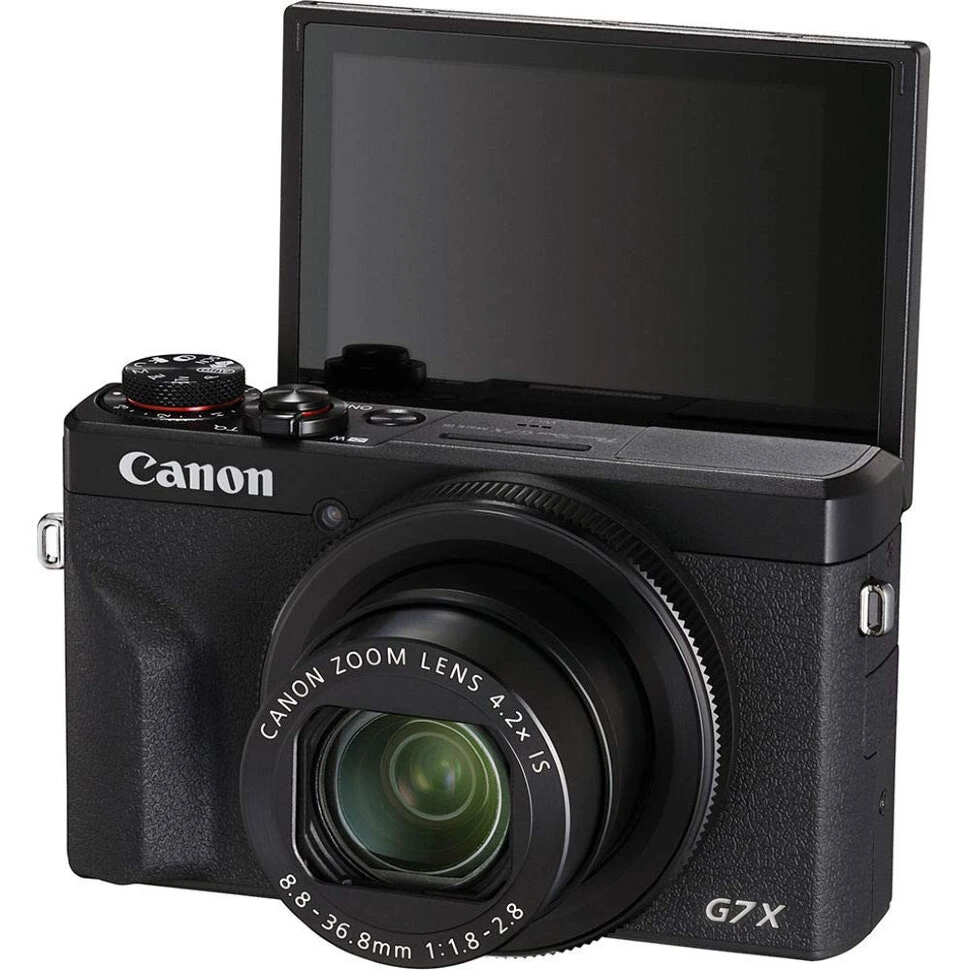 Фотоаппарат Canon PowerShot G7X Mark III Черный (Black)
