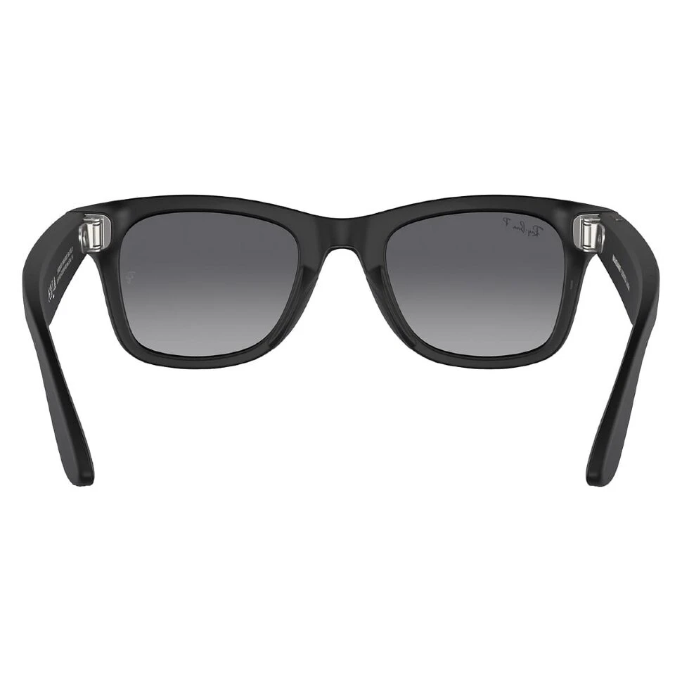 Умные очки Ray-Ban Wayfarer Matte Black/Polarized Graphite Gradient (RW4006)