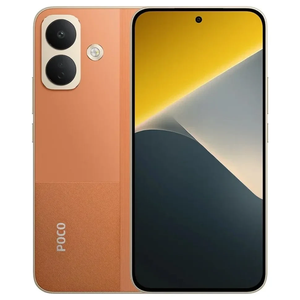 Смартфон Xiaomi POCO X8 5G 12/256GB Оранжевый (Orange)
