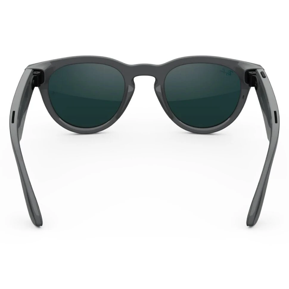 Умные очки Ray-Ban Headliner (Gen 2) Shiny Asteroid Grey Clear/Emerald Transitions (RW4013)