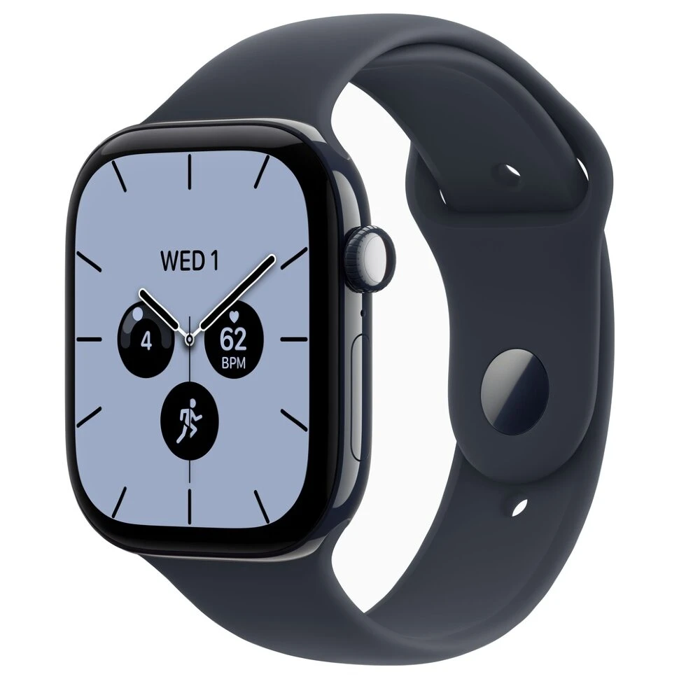 Умные часы Apple Watch Series 12 46mm Night Blue Ceramic Case with Navy Blue Sport Band (S/M)