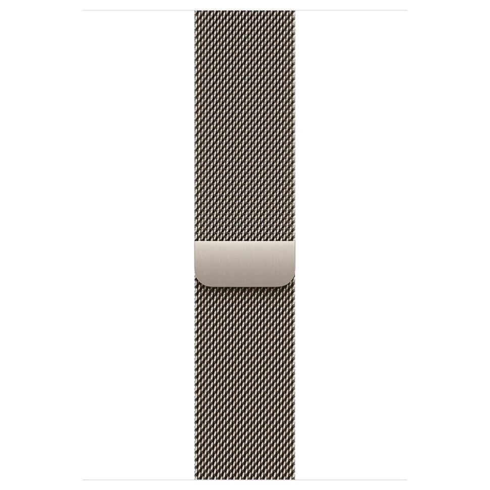 Умные часы Apple Watch Series 12 46mm Natural Titanium Case with Natural Milanese Loop (M/L)