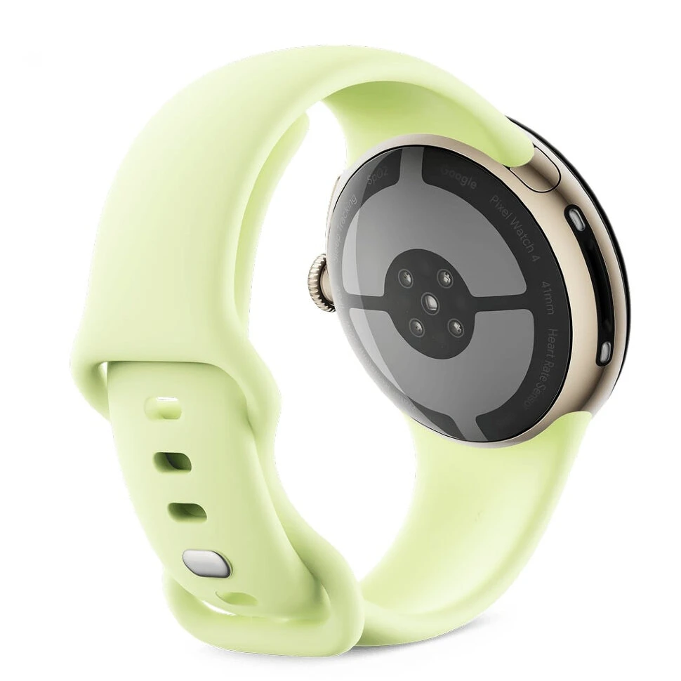 Умные часы Google Pixel Watch 4 41mm Wi-Fi Золотой/Желтый (Champagne Gold/Lemongrass)