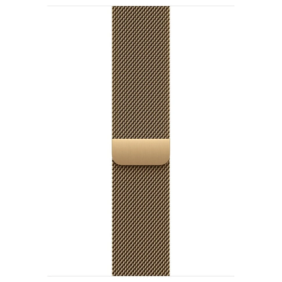 Умные часы Apple Watch Series 12 46mm Radiant Gold Titanium Case with Radiant Gold Milanese Loop (S/M)
