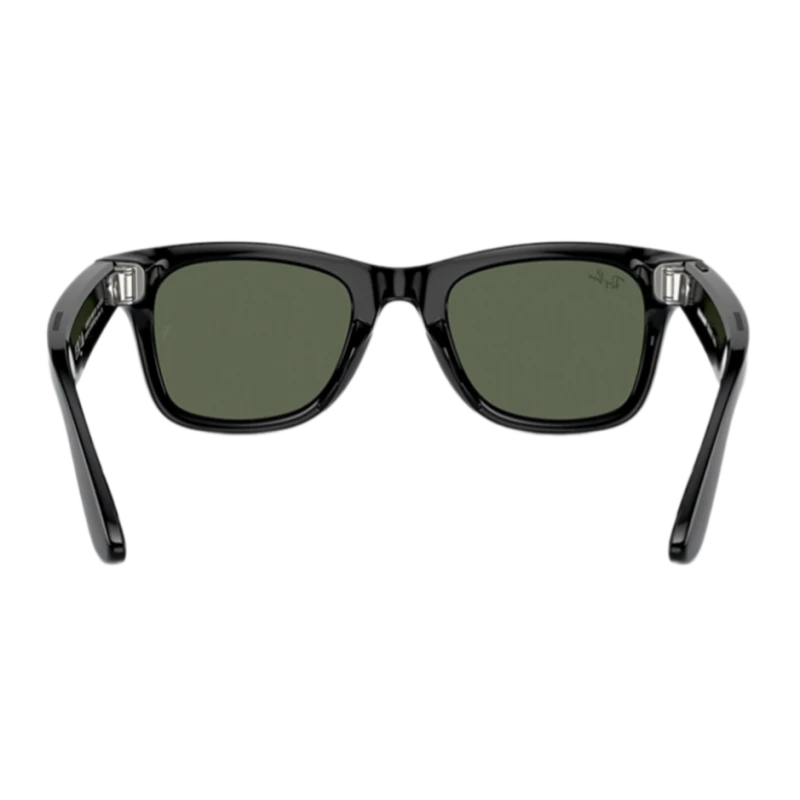 Умные очки Ray-Ban Wayfarer Shiny Black/G15 Green (RW4006)