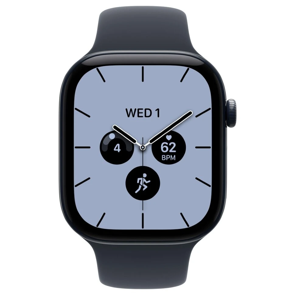 Умные часы Apple Watch Series 12 46mm Night Blue Ceramic Case with Navy Blue Sport Band (M/L)