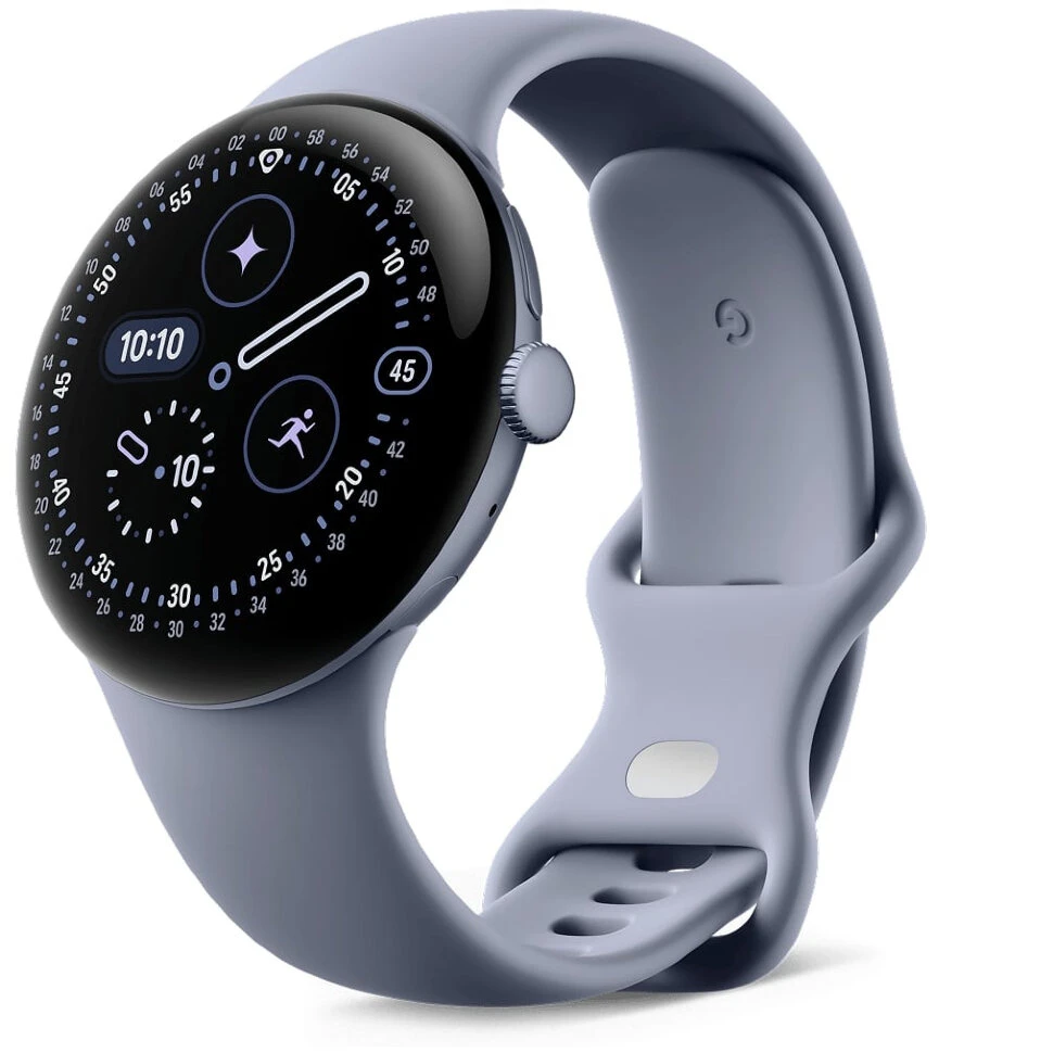 Умные часы Google Pixel Watch 4 45mm Wi-Fi Серый (Satin Moonstone/Moonstone)