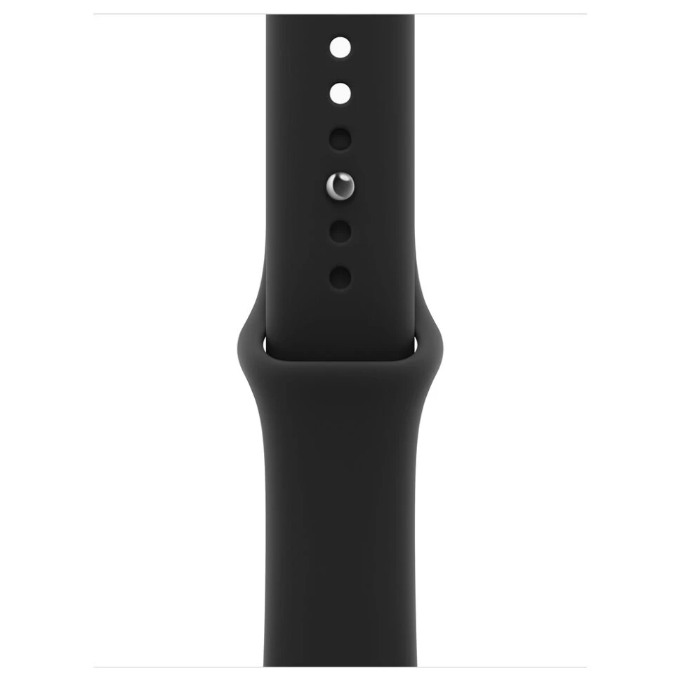 Умные часы Apple Watch Series 12 42mm Black Aluminum Case with Black Sport Band (M/L)