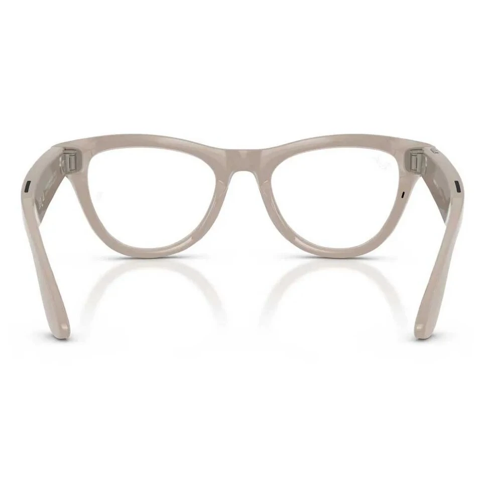 Умные очки Ray-Ban Skyler (Gen 2) Shiny Chalky Grey/Clear Sapphire Transitions (RW4014)